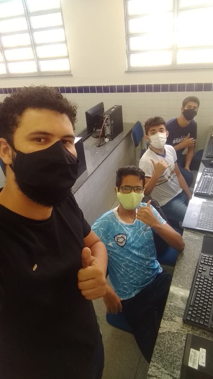 Equipe de Desenvolvimento da ETE em que fiz parte em 2022